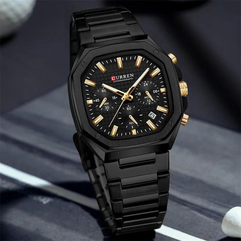 CURREN 8459 CHRONOGRAPH WATCH