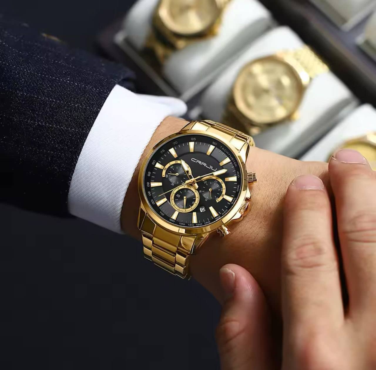 CRRJU 2303 CHRONOGRAPH WATCH