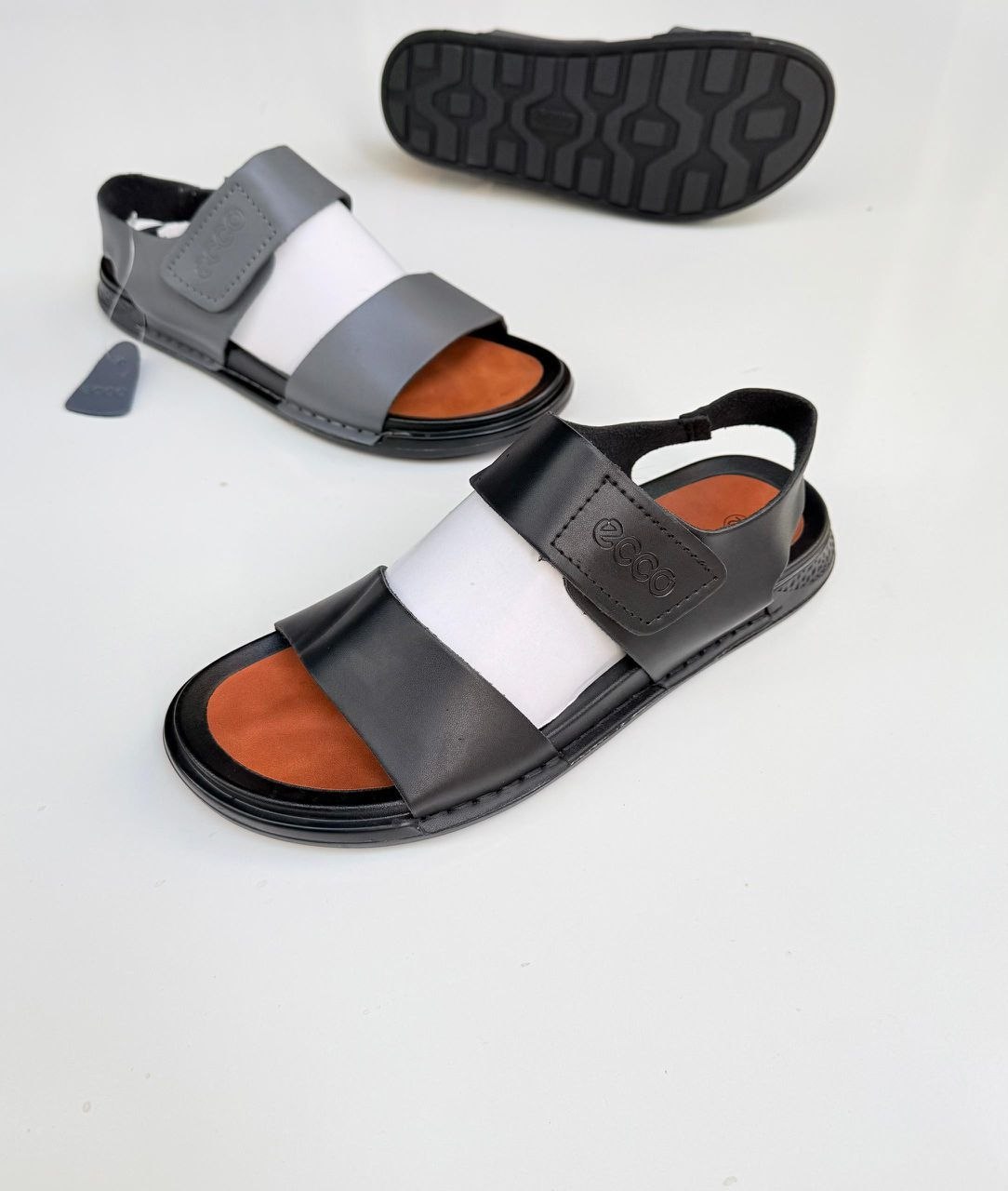 ECCO LEATHER SANDALS