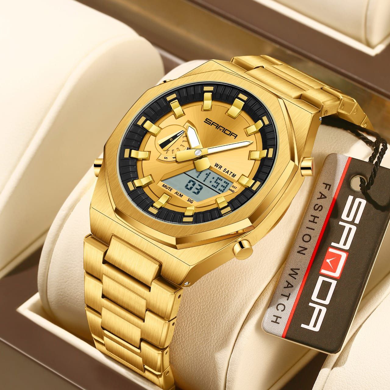 SANDA DUAL TIME WATCHES