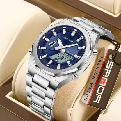 SANDA DUAL TIME WATCHES