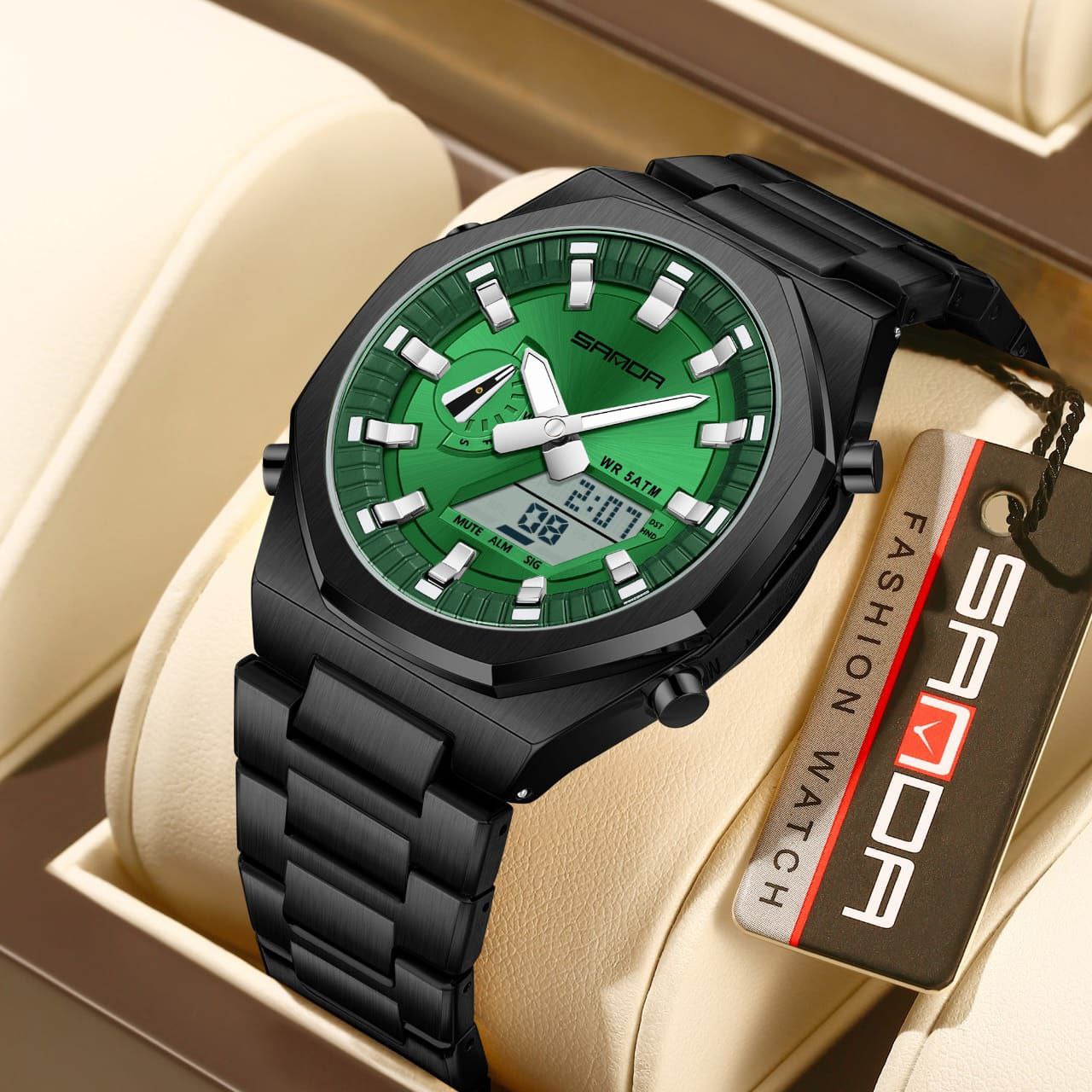 SANDA DUAL TIME WATCHES