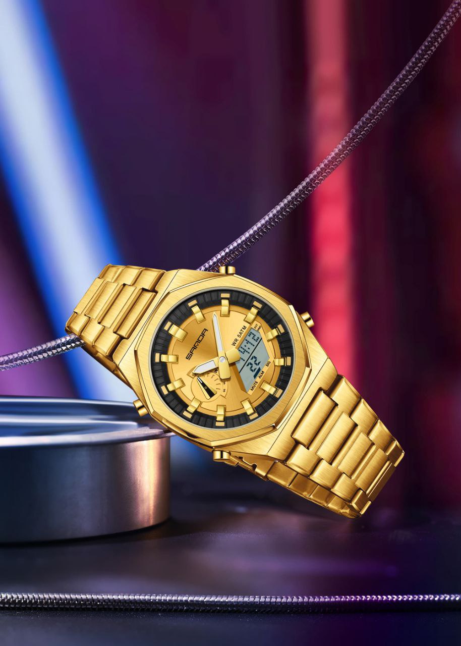 SANDA DUAL TIME WATCHES