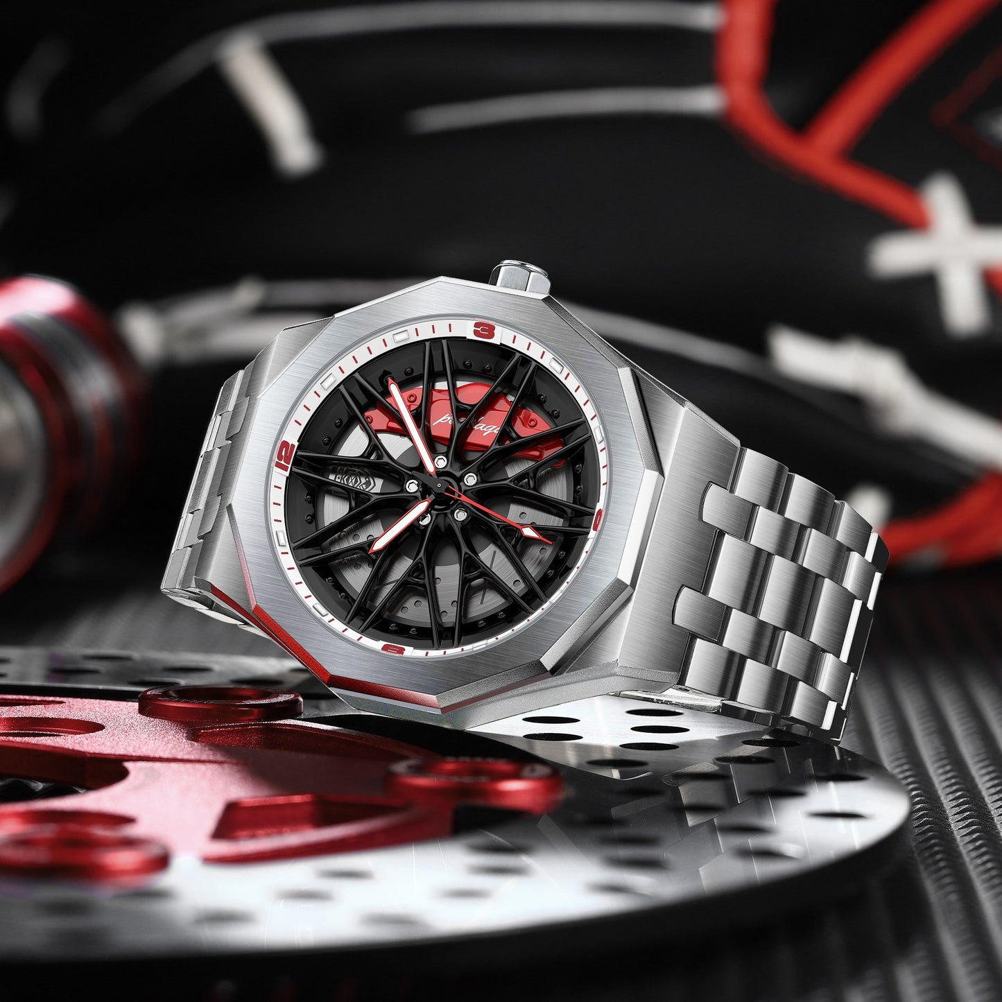 POEDAGAR 809 WHEEL WATCH