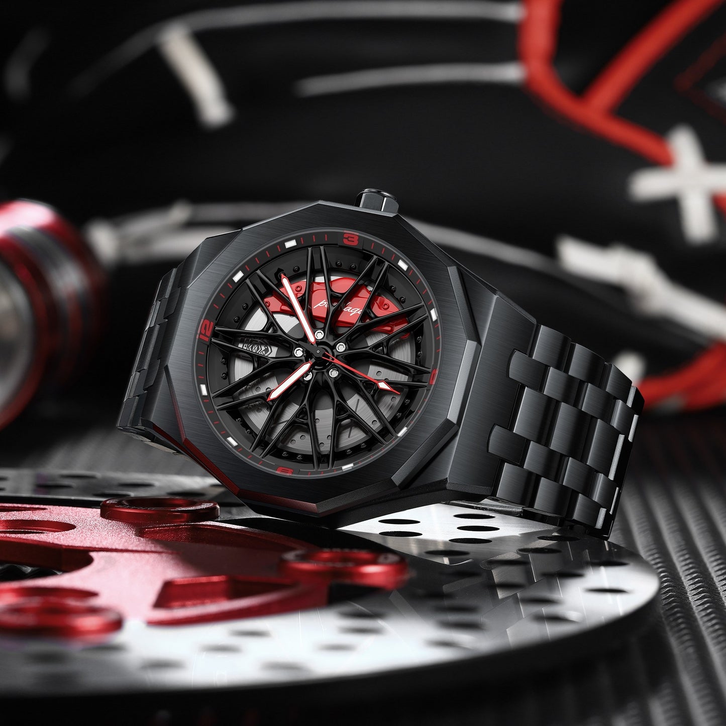 POEDAGAR 809 WHEEL WATCH