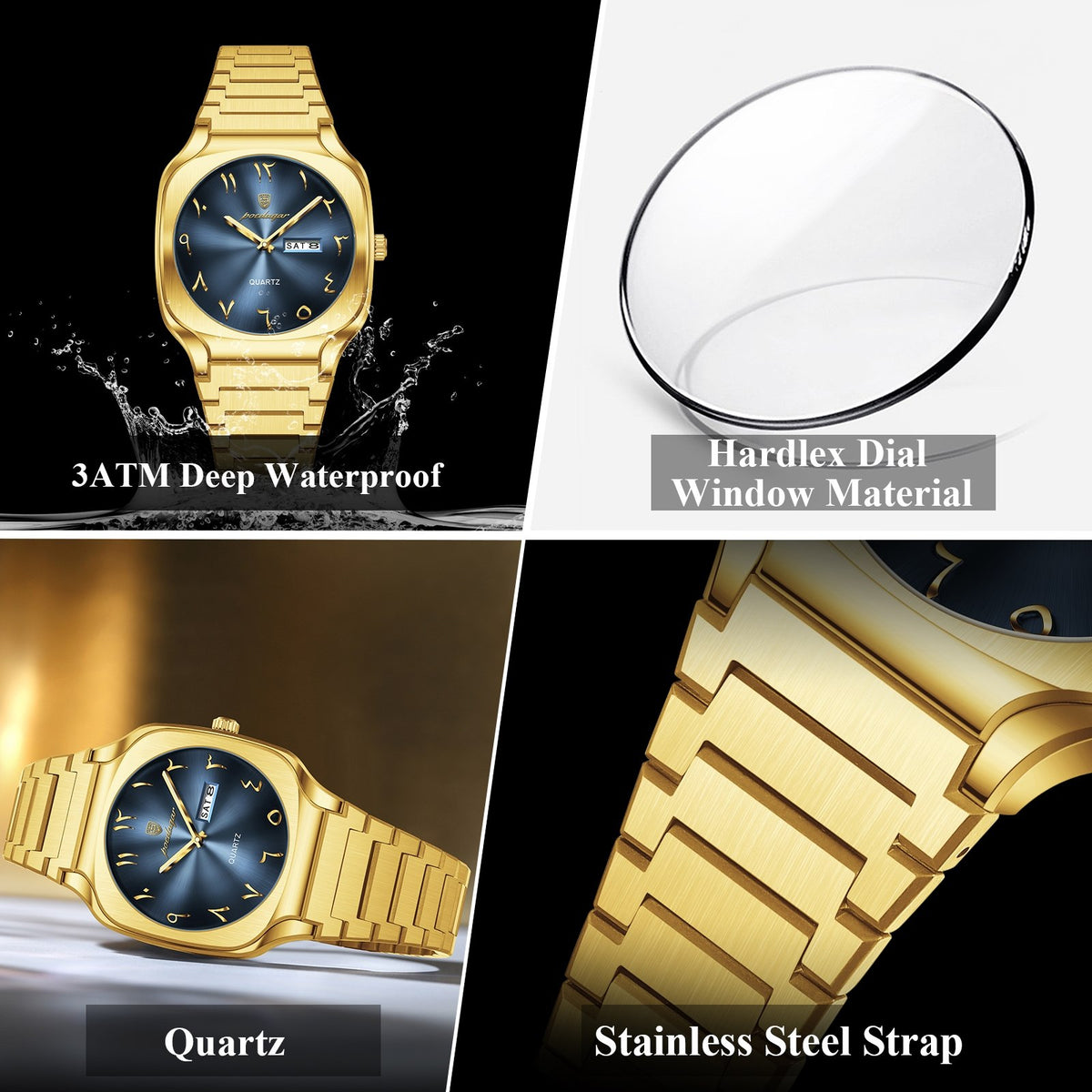 POEDAGAR 616 WATCHES