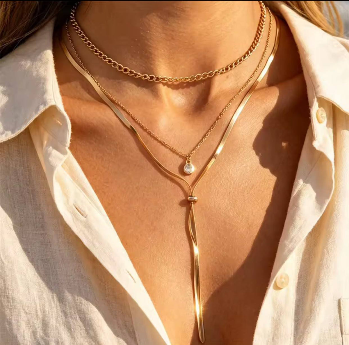 ELEGANT Y-SHAPED CHAIN