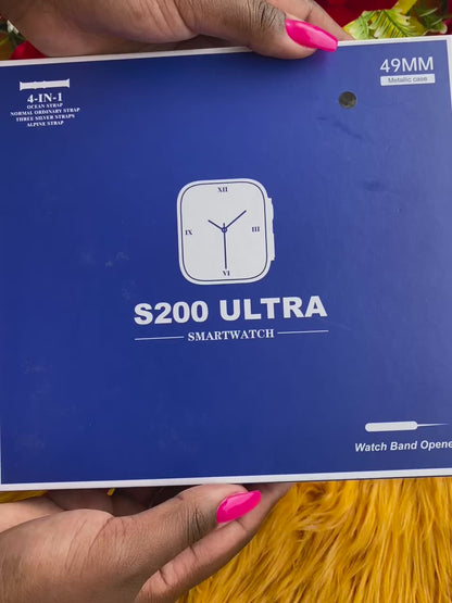 S200 ULTRA 4 IN 1 SMARTWATCH