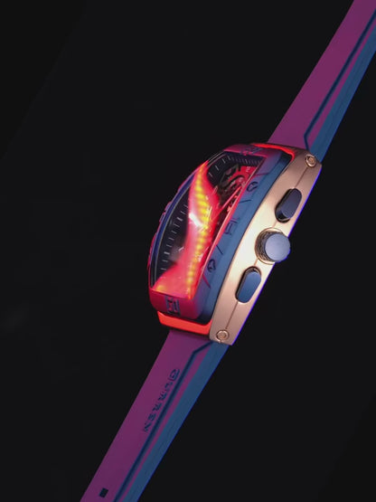 CURREN CHRONOGRAPH TAPE WATCH