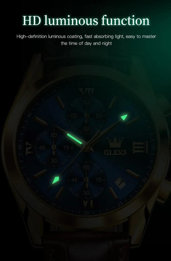 CLASSIC CHRONOGRAPH WATCH.