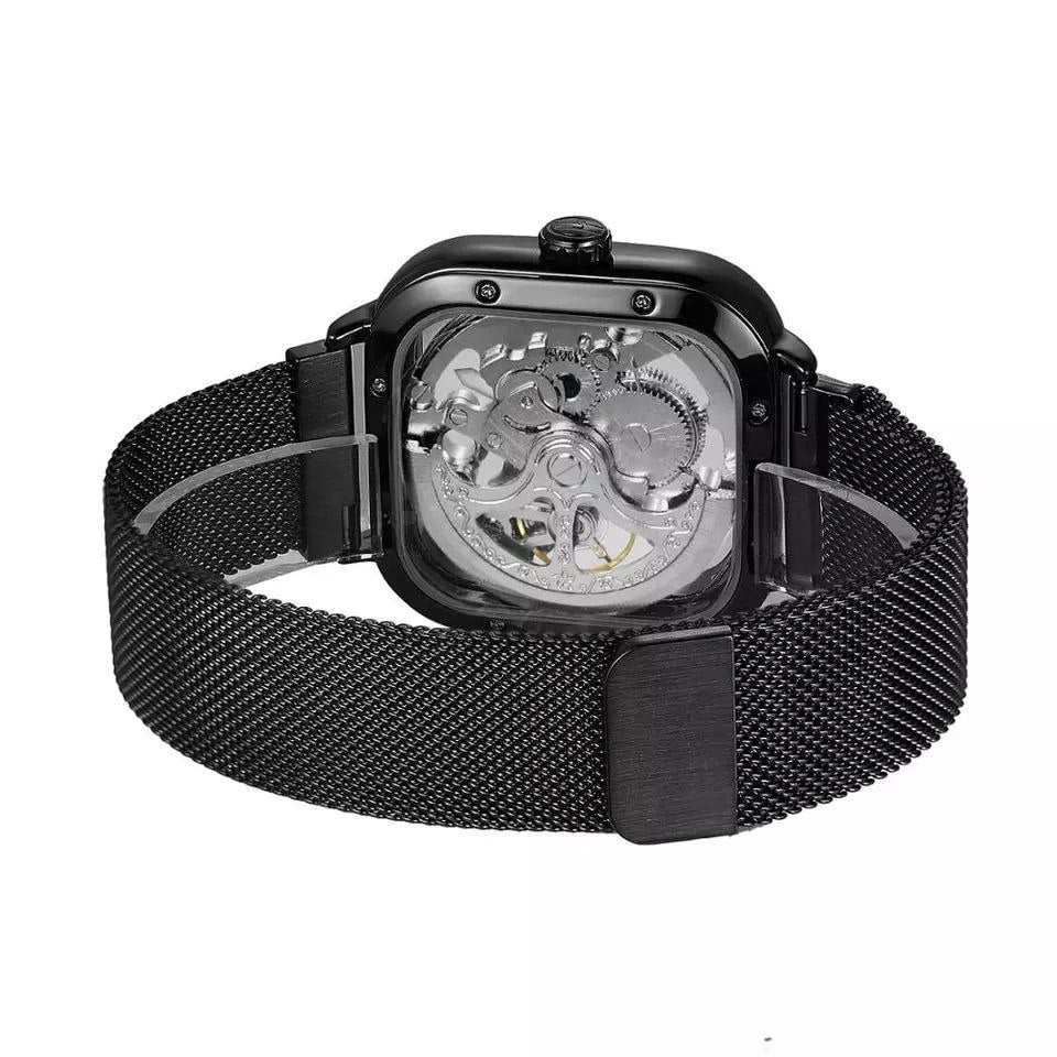 AUTOMATIC FORSINING TRANSPARENT SKELETON  WATCHES .