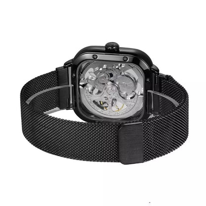 AUTOMATIC FORSINING TRANSPARENT SKELETON  WATCHES .