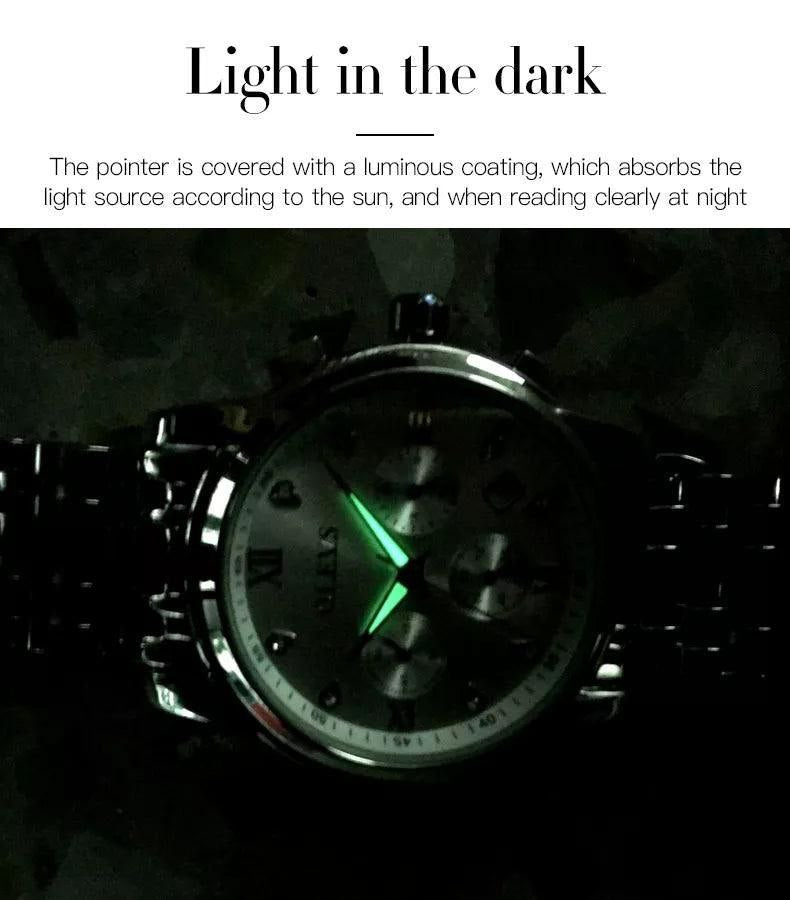 CLASSIC CHRONOGRAPH WATCH.