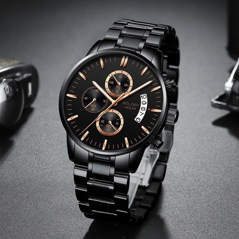 GOLDEN HOUR CHRONOGRAPH WATCH